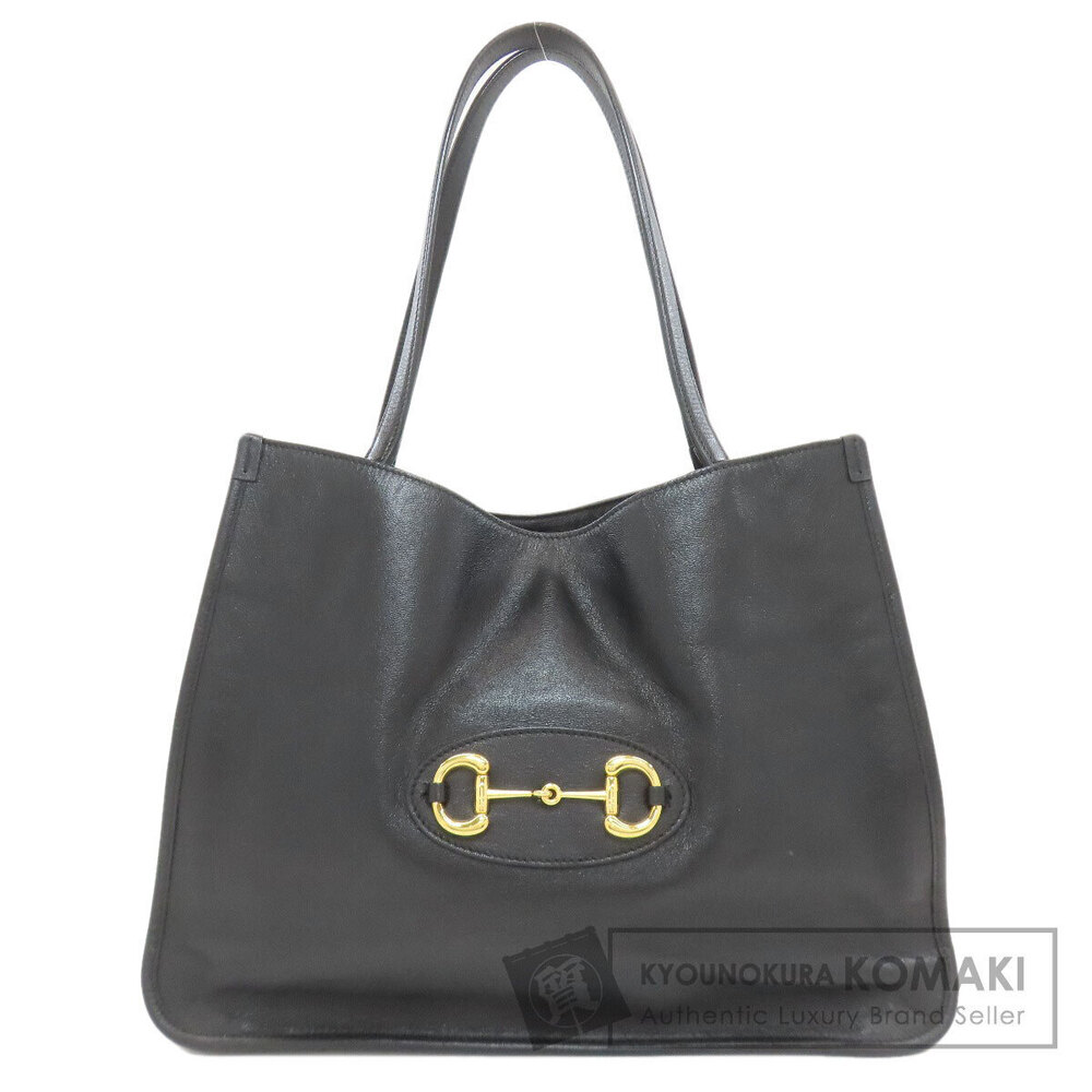 Gucci Horsebit Tote Bag Leather